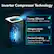 Inverter Compressor Technology
- Energy Efficient
- Estimated 40% - 50% in savings
- Whisper-Quiet
- Runs at just 50 dB
- Precise Cooling
- Customize from 60°F–86°F with 2x faster performance