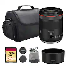 Canon 50mm f/1.8 A 16 11 8 5.6 a 2 4
Canon SD XC 64GB
Canon Lens Hood 50-73
Canon Lens Cap