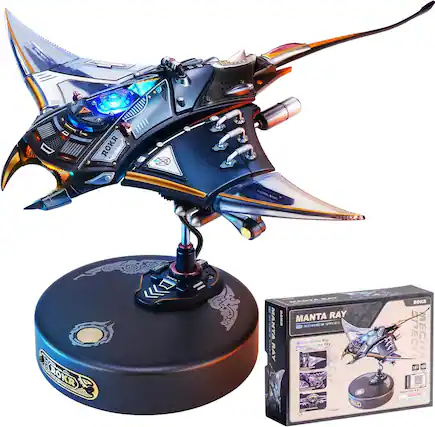 RS ROKR c 20 ROKR ARE PATTAL MA .2ER MANTA RAY MANTA RDHE Manta Ray Bienic SKY - the Flutin RAY ROKR SPECI MECH 144 100 I A WARNING
MANTA RAY
Bionic Manta Ray
Floating in the Sky
ROKR
SPECI MECH
144 100