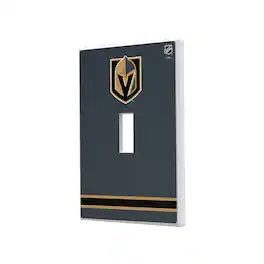 Keyscaper - Vegas Golden Knights Single Toggle Lightswitch Plate - Multicolor