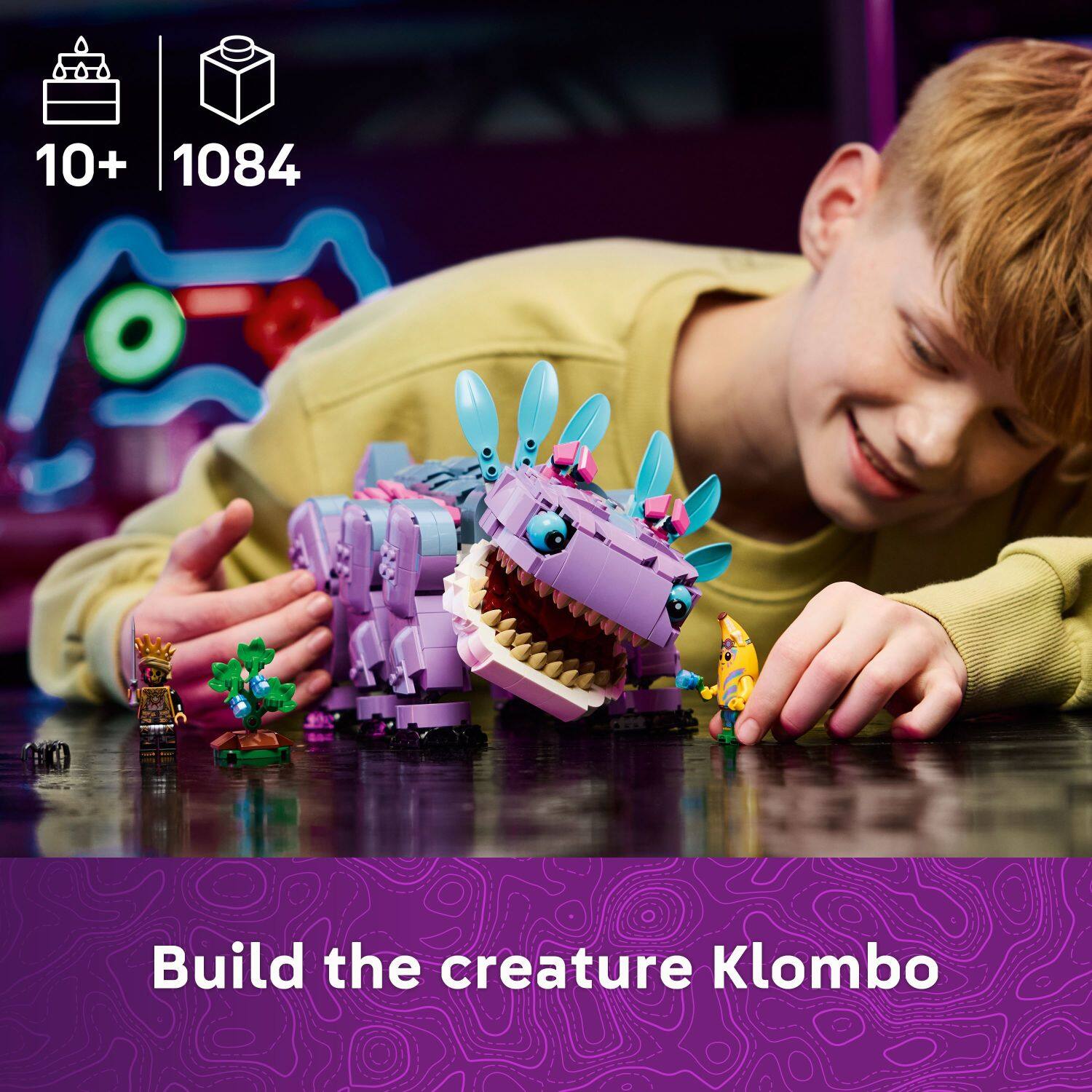 Build the creature Klombo