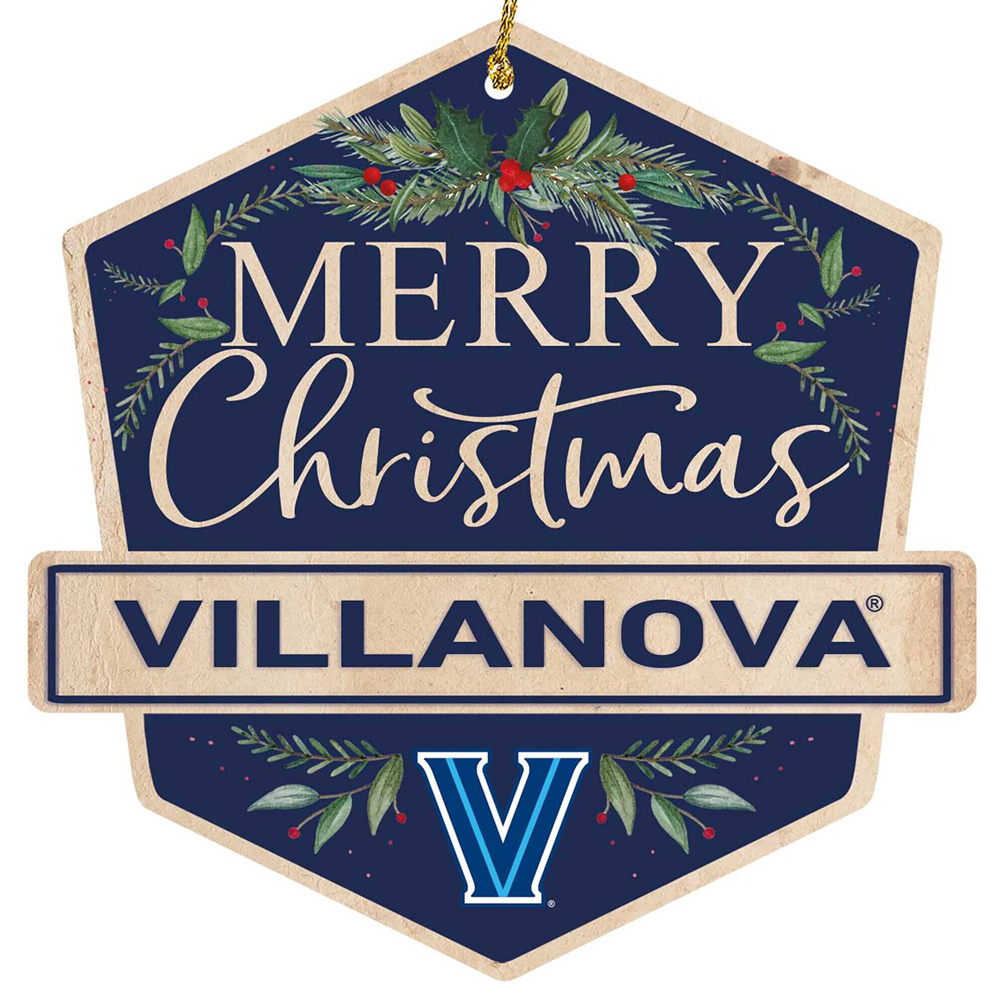 MERRY Christmas  
VILLANOVA  
V