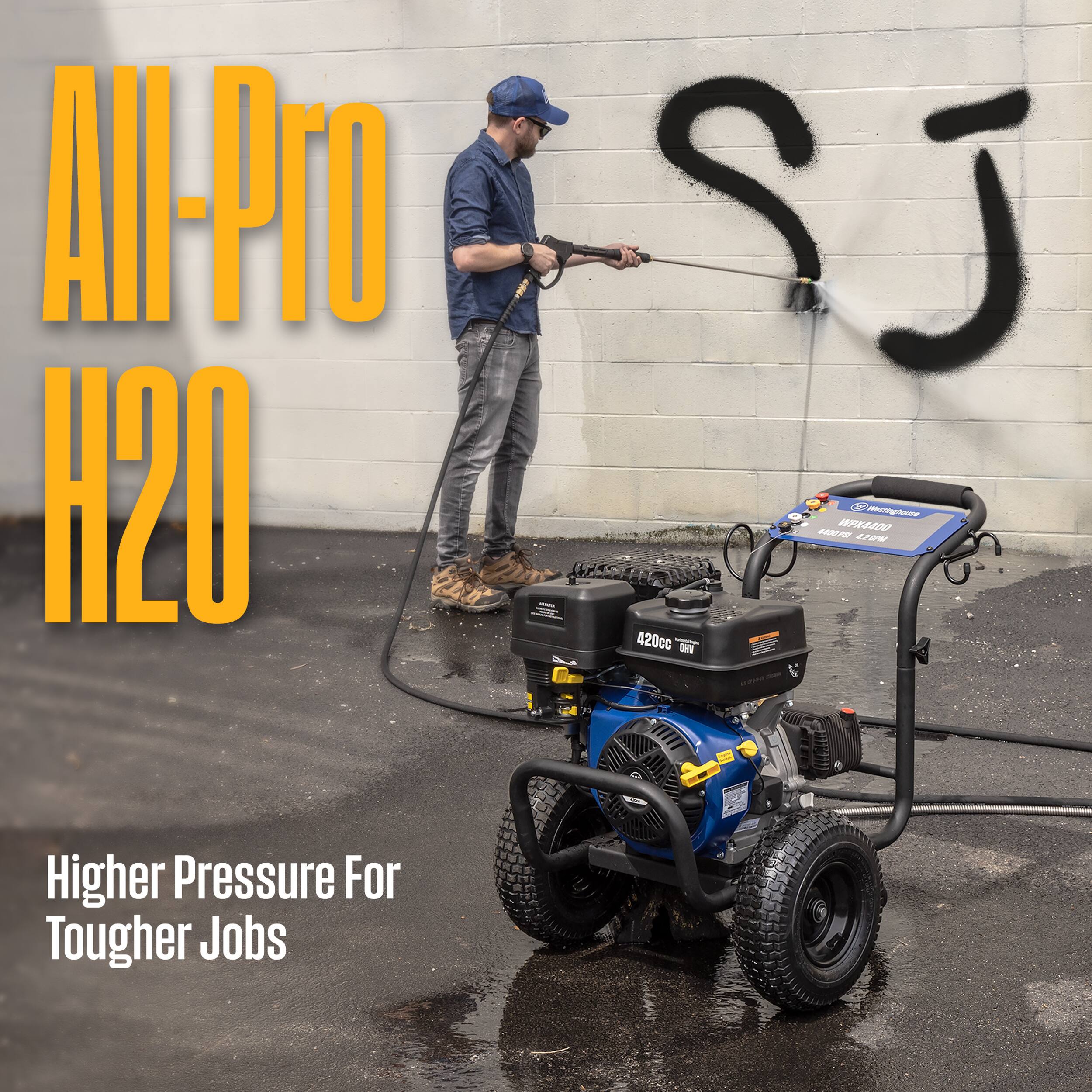 All-Pro H2O  
Higher Pressure For Tougher Jobs