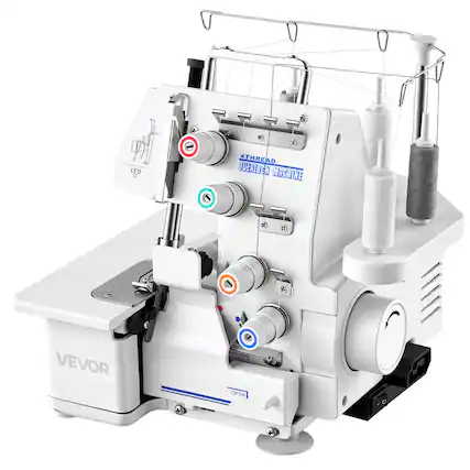 LED 4THREAD OVERLOCK MACHINE VEVOR OPEN