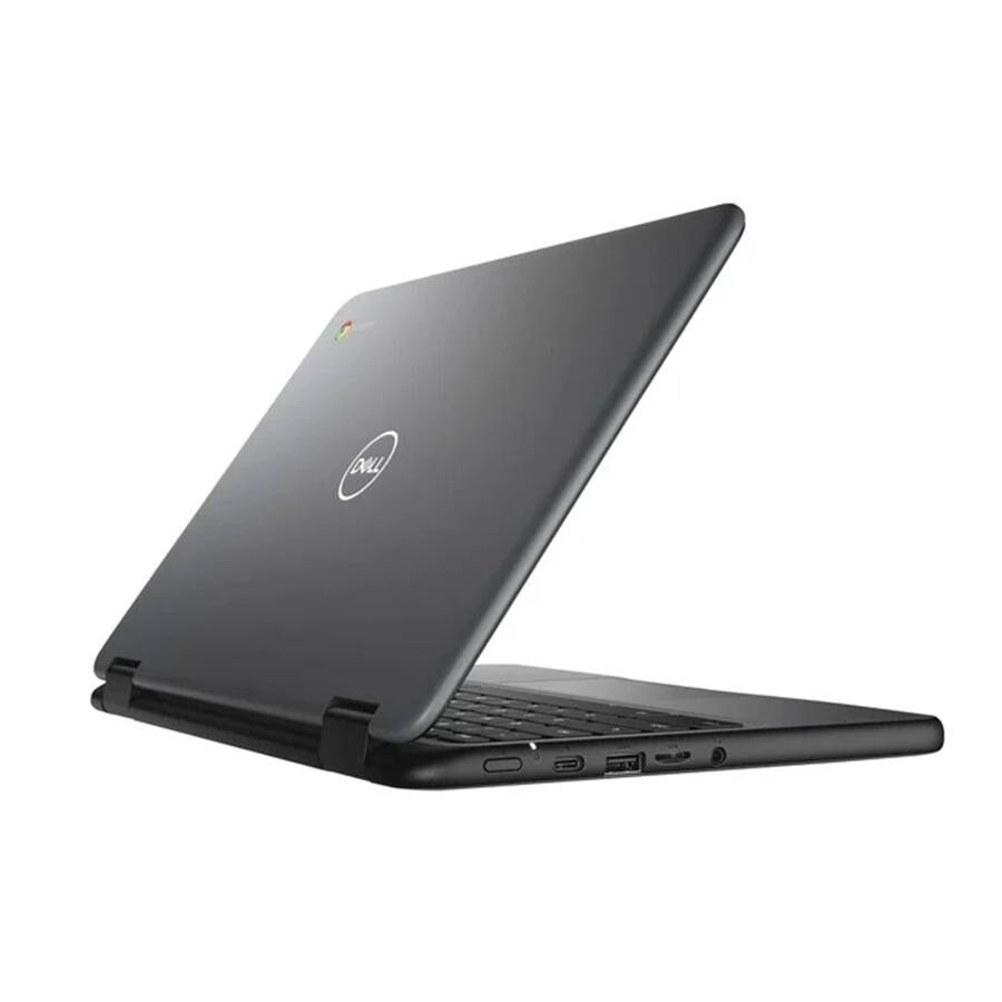 Alt View 1. Dell - Chromebook 11 3100-Touch 2-in-1 11.6" Intel Celeron N4020 -RAM 4GB 32GB SSD Chrome OS - Black.