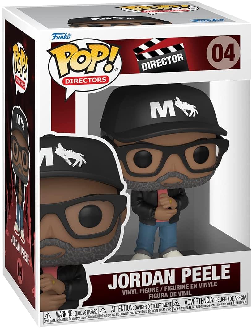 **COPY:**

- **Funko POP! DIRECTORS 04**
- **DIRECTOR**
- **JORDAN PEELE**
- **VINYL FIGURE / FIGURINE EN VINYLE / FIGURA DE VINIL**

**WARNING: CHOKING HAZARD. Small parts. Not suitable for children under 36 months.**
- **ADVERTENCIA: PELIGRO DE ASFIXIA. Piezas pequeñas. No conviene para niños menores de 36 meses.**
- **ATTENTION: DANGER D'ÉTOUFFEMENT. Petites pièces. Ne convient pas aux enfants de moins de 36 mois.**