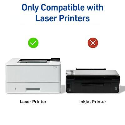 Only Compatible with Laser Printers

Laser Printer ✔️

Inkjet Printer ❌