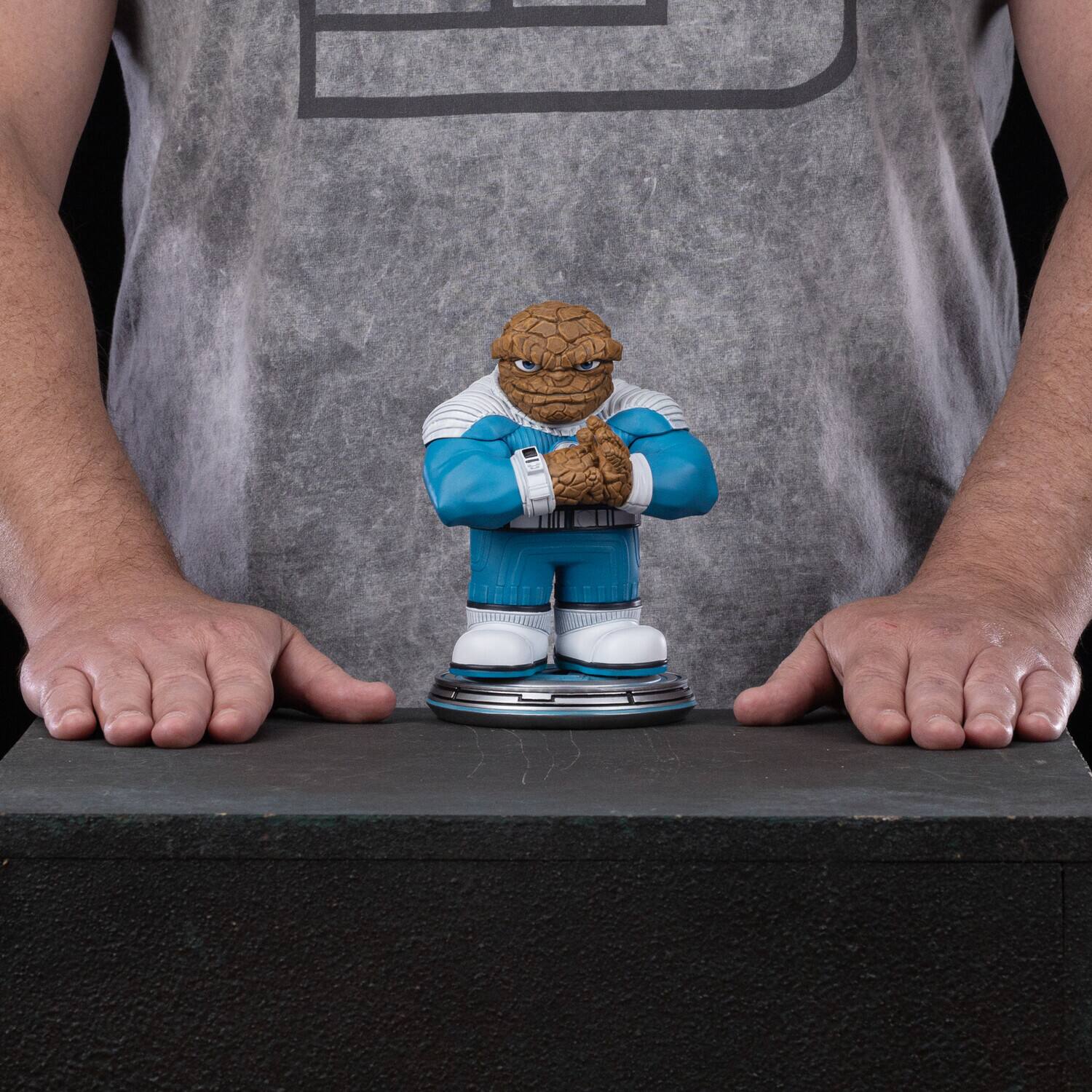 Alt View 4. Iron Studios - Iron Studios - The Fantastic Four: First Steps - MiniCo - The Thing Figure   - Collectibles - Multicolor.