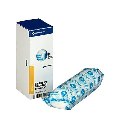 AID ONLY. FIRST AID ONLY.  
Conforming Roll  
1 Bandage Roll  
4" x 5 yd  
1 Bandage Roll