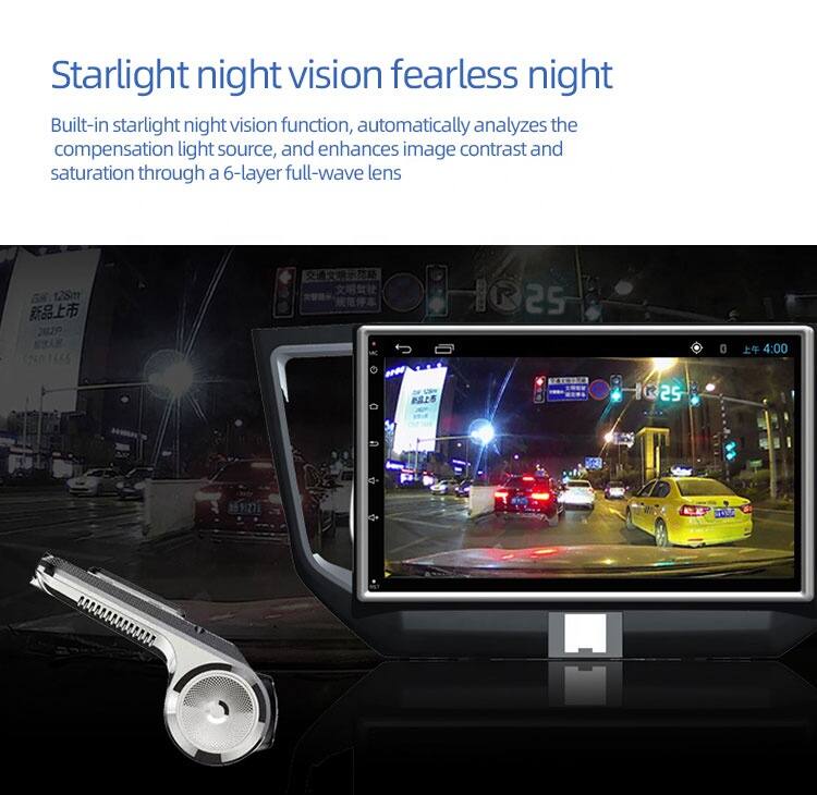 Starlight night vision fearless night

Built-in starlight night vision function, automatically analyzes the compensation light source, and enhances image contrast and saturation through a 6-layer full-wave lens