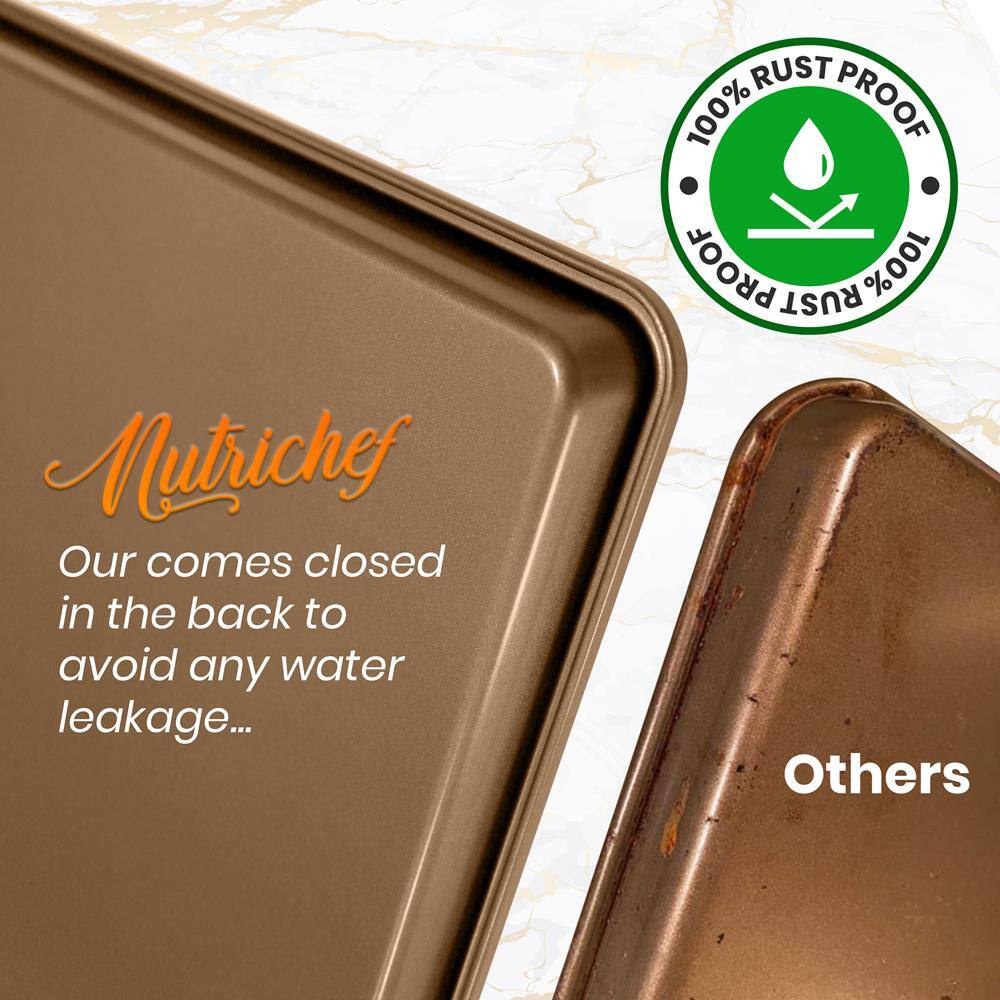 NutriChef Cookie Sheets - Thumbnail 3