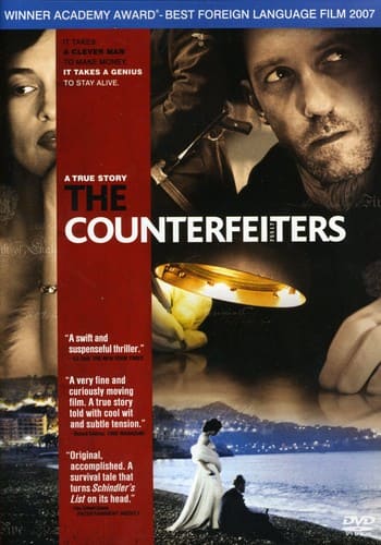Front. The Counterfeiters   - DVD.
