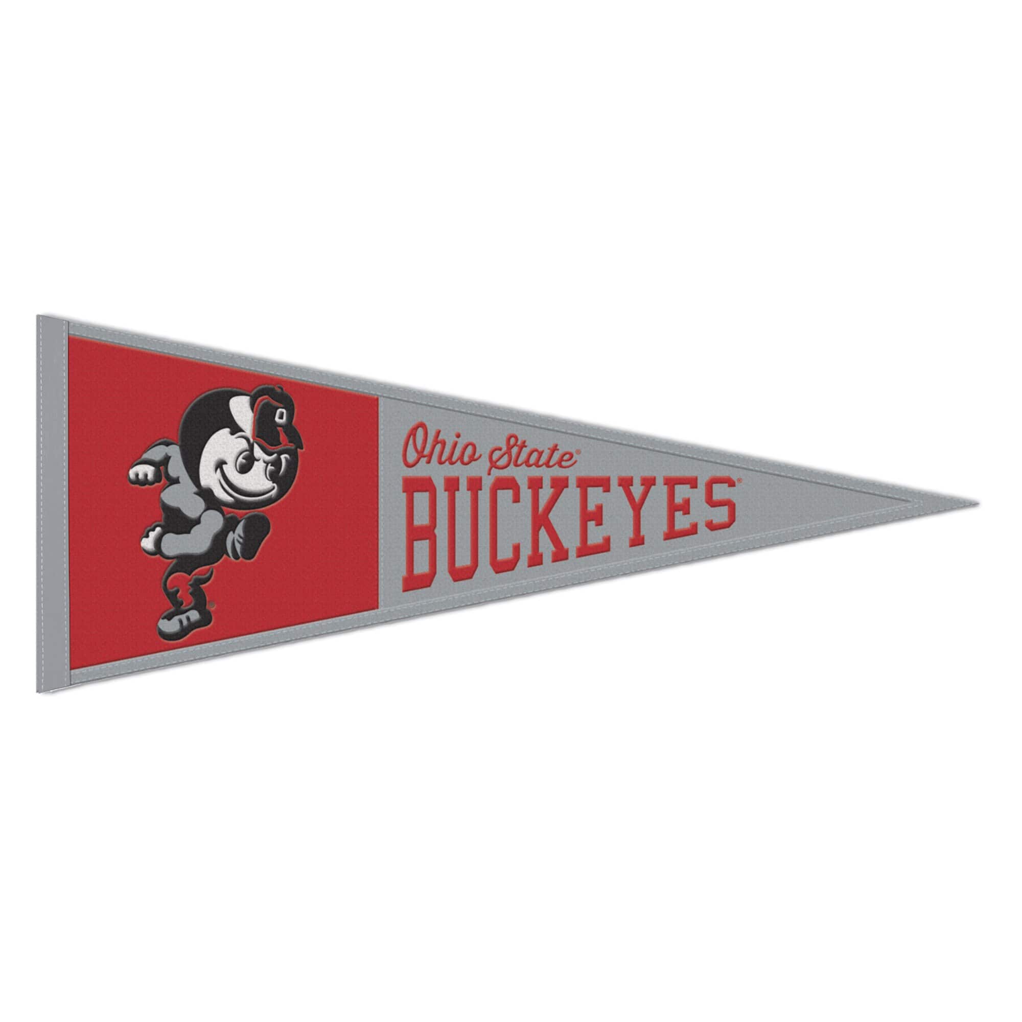 Photos - Other Decoration WinCraft - Ohio State Buckeyes 13" x 32" Retro Logo Pennant - Multicolor 4942077