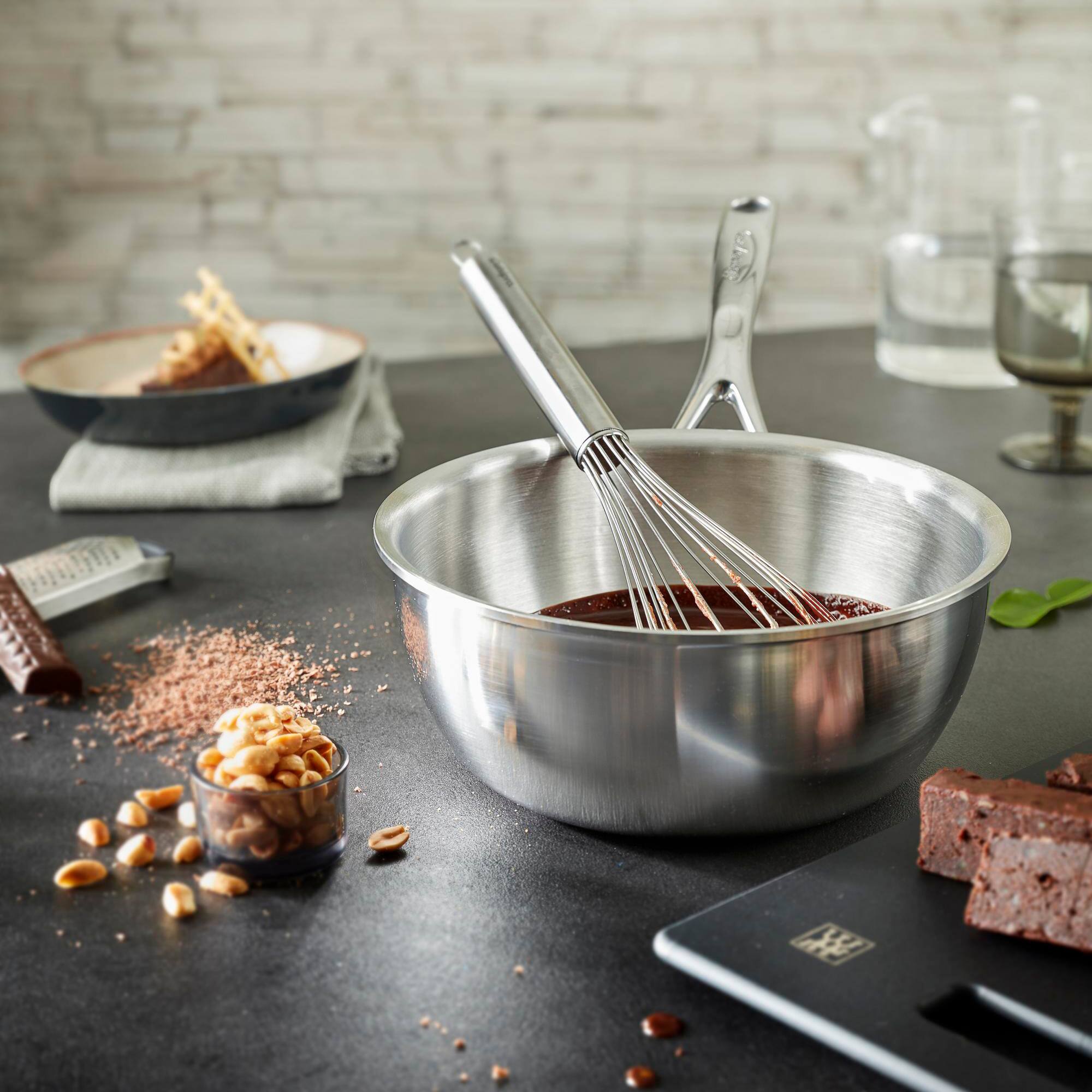 Alt View 2. Demeyere - Demeyere Atlantis Proline 7 2.1-qt Stainless Steel Saucier - Stainless Steel.