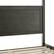Alt View 19. Martha Stewart - Hayes Wooden Queen Size Canopy Platform Bed with Headboard and Footboard in Dark Gray - Dark Gray.