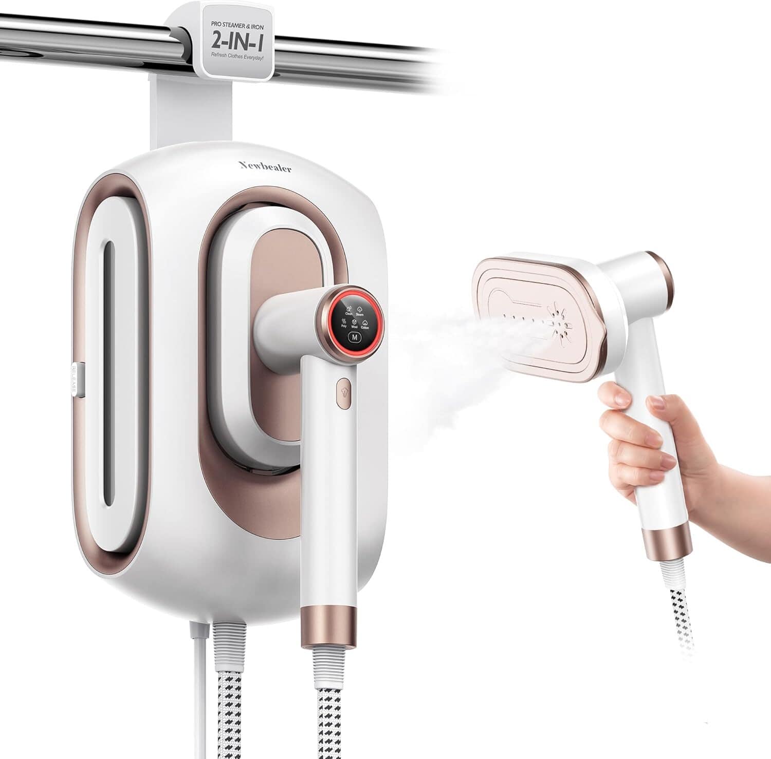PRO STEAMER 2-IN-1 Refresh Clothes Daily Newhealer