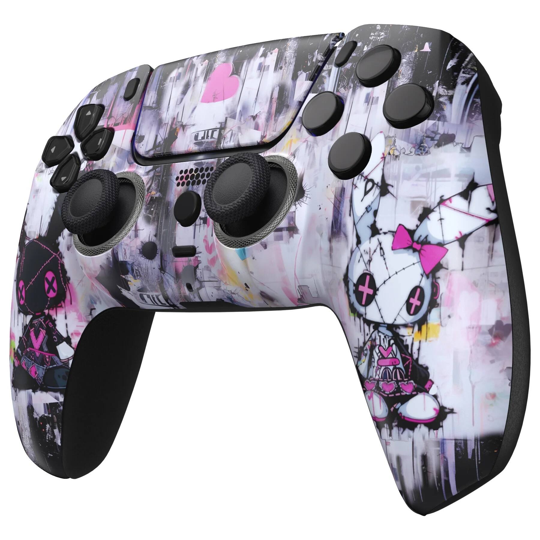 Back. ProControllers - Custom Wireless Controller for PS5 - Evil Bunny.