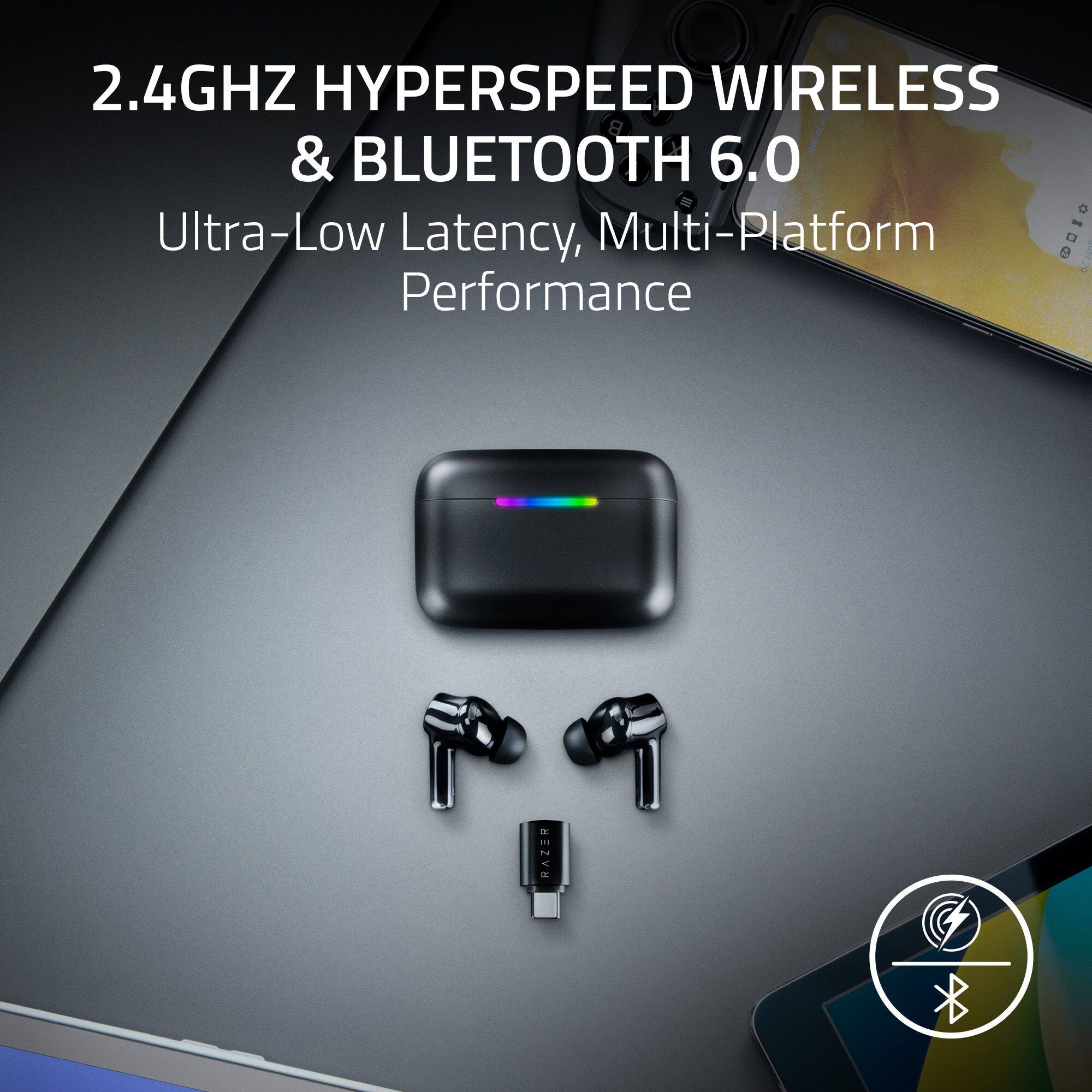 2.4GHz Hyperspeed Wireless & Bluetooth 6.0  
Ultra-Low Latency, Multi-Platform Performance