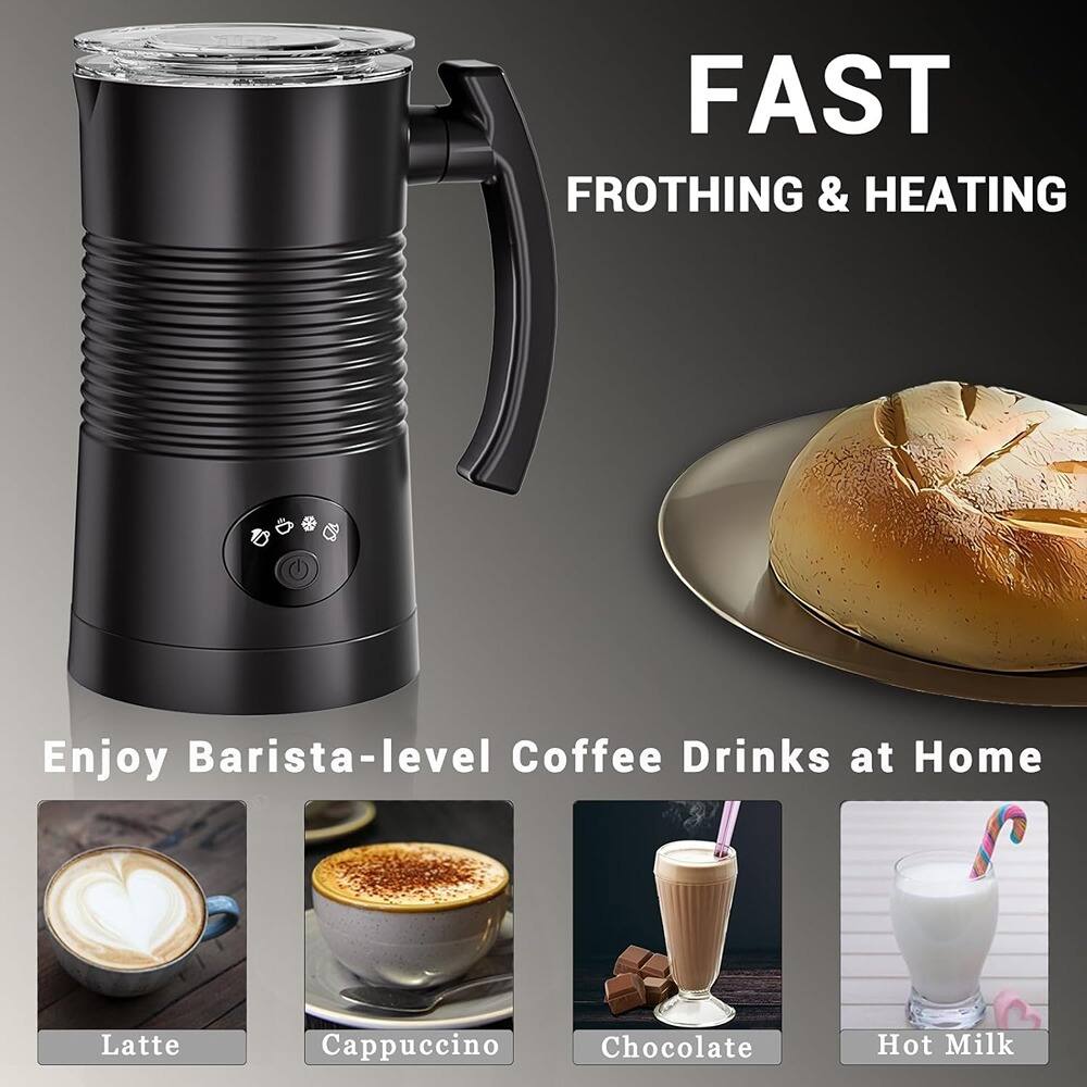 FAST  
FROTHING & HEATING  

Enjoy Barista-level Coffee Drinks at Home  

Latte  
Cappuccino  
Chocolate  
Hot Milk