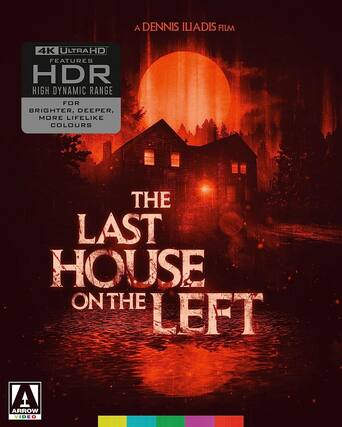 Front. The Last House on the Left - 4K Blu-Ray.