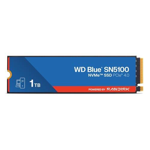 WD Blue SN5100 NVMe SSD PCIe 4.0  
1TB  
Powered by SanDisk