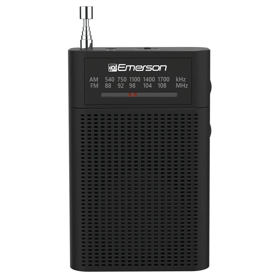 AM FM Emerson 540 750 1100 1400 1700 kHz 88 92 98 104 108 MHz