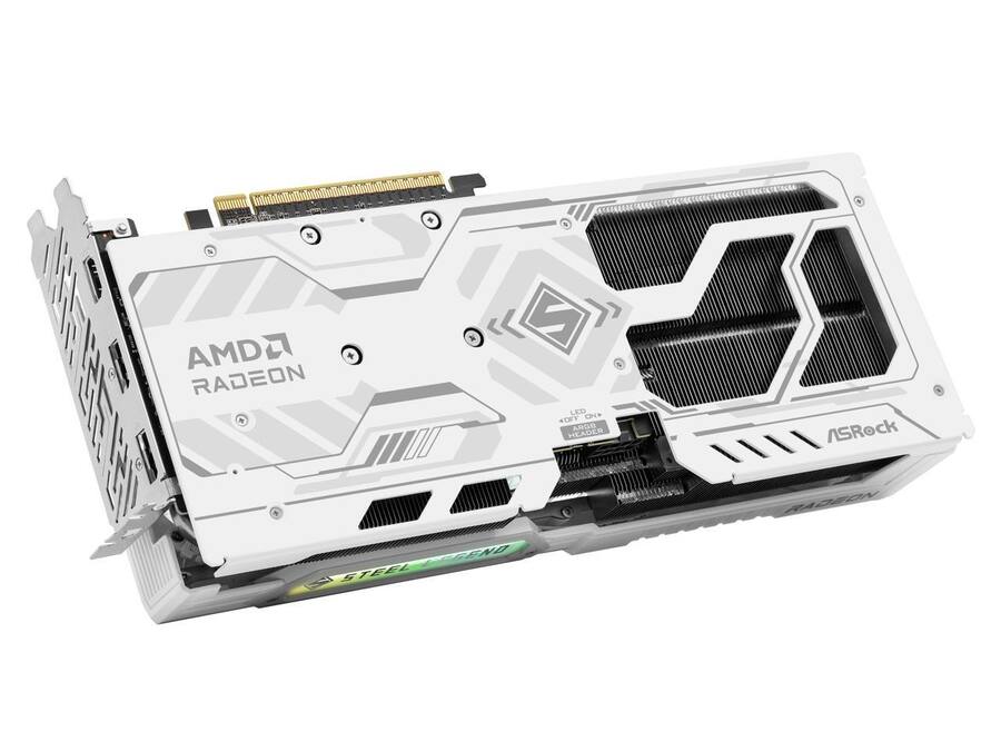 ASRock Steel Legend Radeon RX 9060 XT 16GB GDDR6 PCI Express 5.0 ASRock Steel Legend Radeon RX 9060 XT 16GB GDDR6 PCI Express 5.0