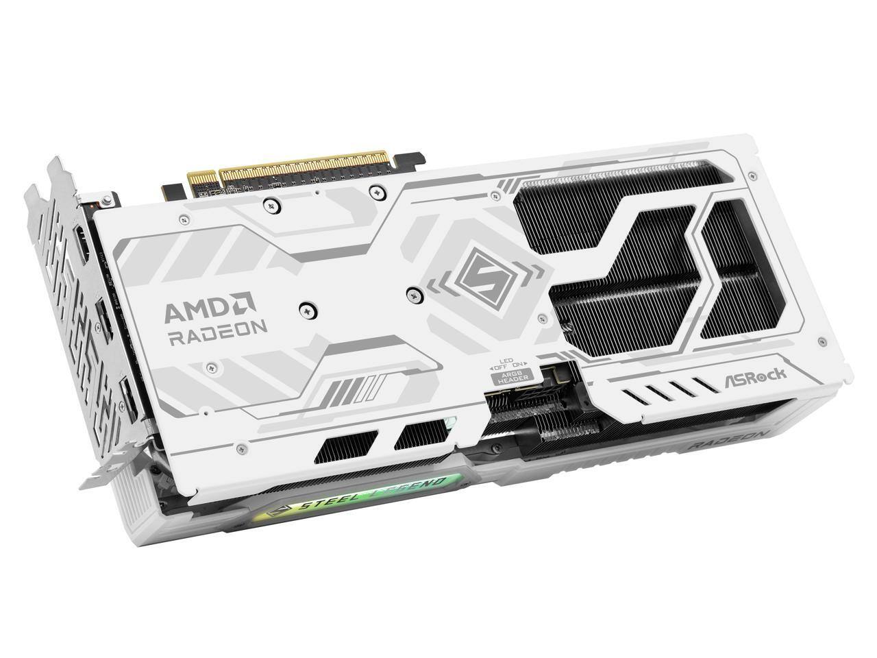 AMD Radeon  
ASRock  
LED ON/OFF  
4DFF ARGB HEADER  
STEEL