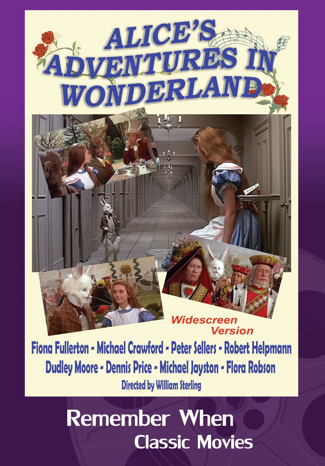 Front. Alice's Adventures in Wonderland   - DVD.