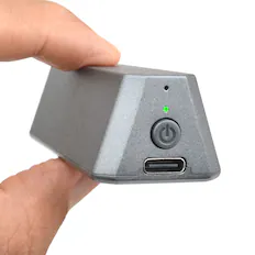 Front. Knight Security - SNYPER LONGEST LASTING (28 Day Battery + 128GB / 1600 Hour Storage) Voice Activated Recorder. MAGNETIC Voice Recorder - Metallic Gray.