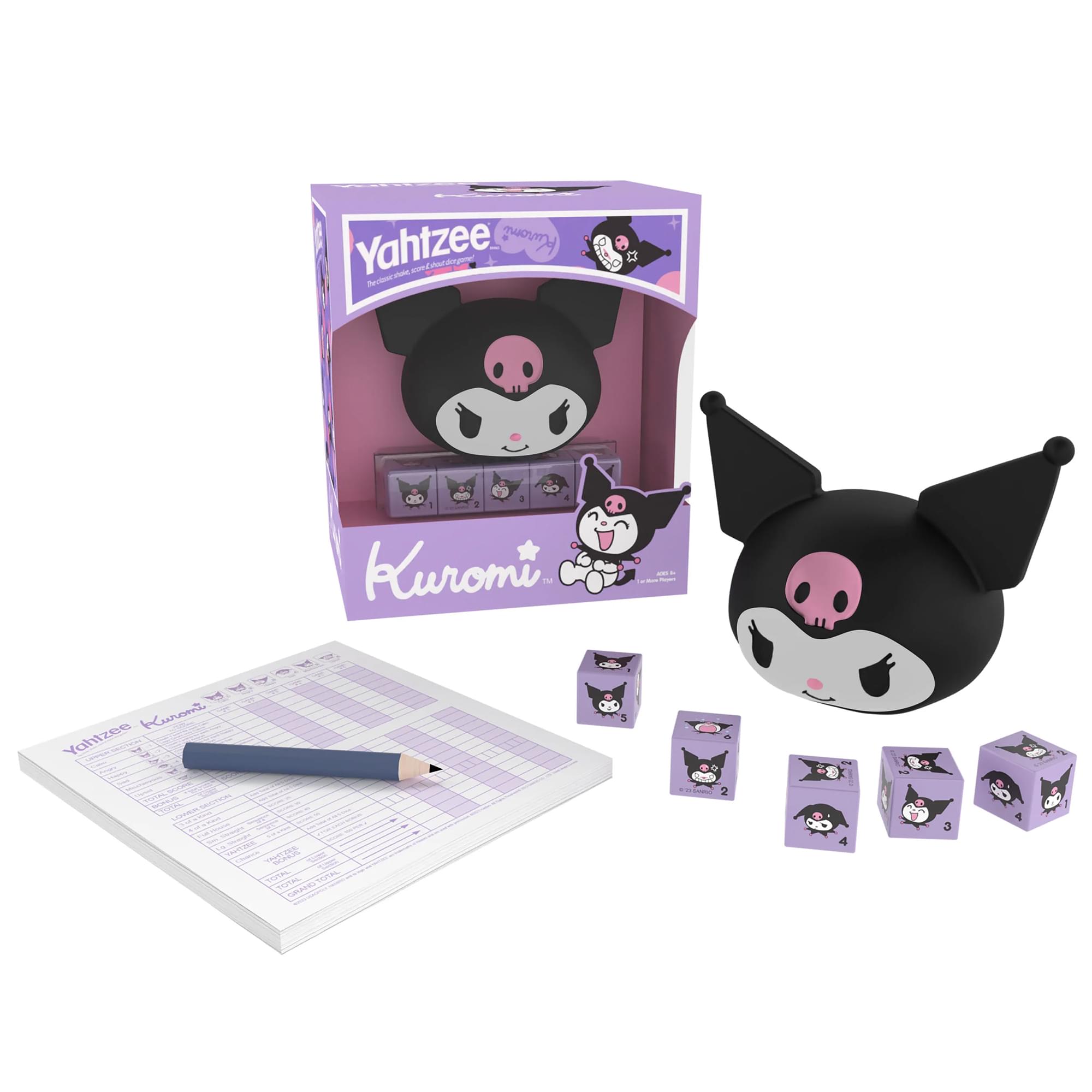 Yahtzee Kuromi  
# GC Kuromi TM  
- Y r A Kanont Yohizee  
- das 2 d sGe mo Chirta