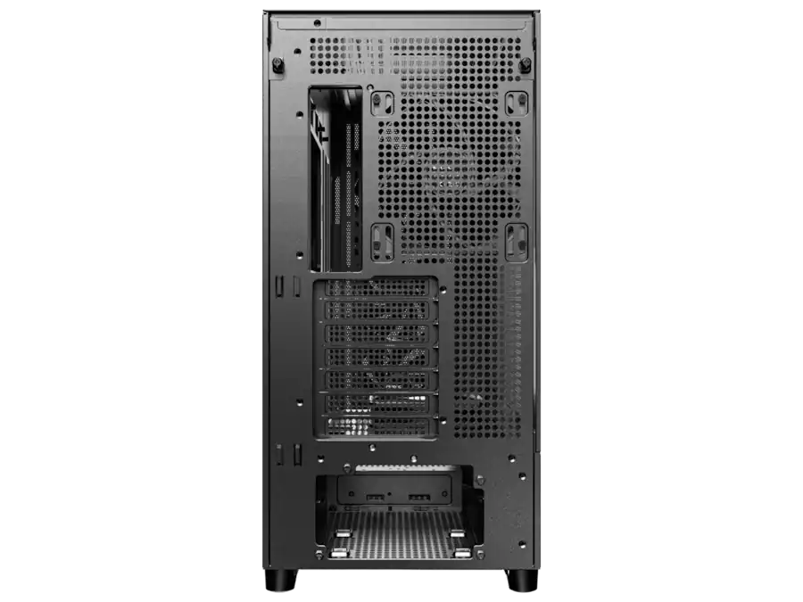 Antec Flux SE Silent Case, Sound Dampened, Walnut Front, 5 PWM Antec Flux SE Silent Case, Sound Dampened, Walnut Front, 5 PWM