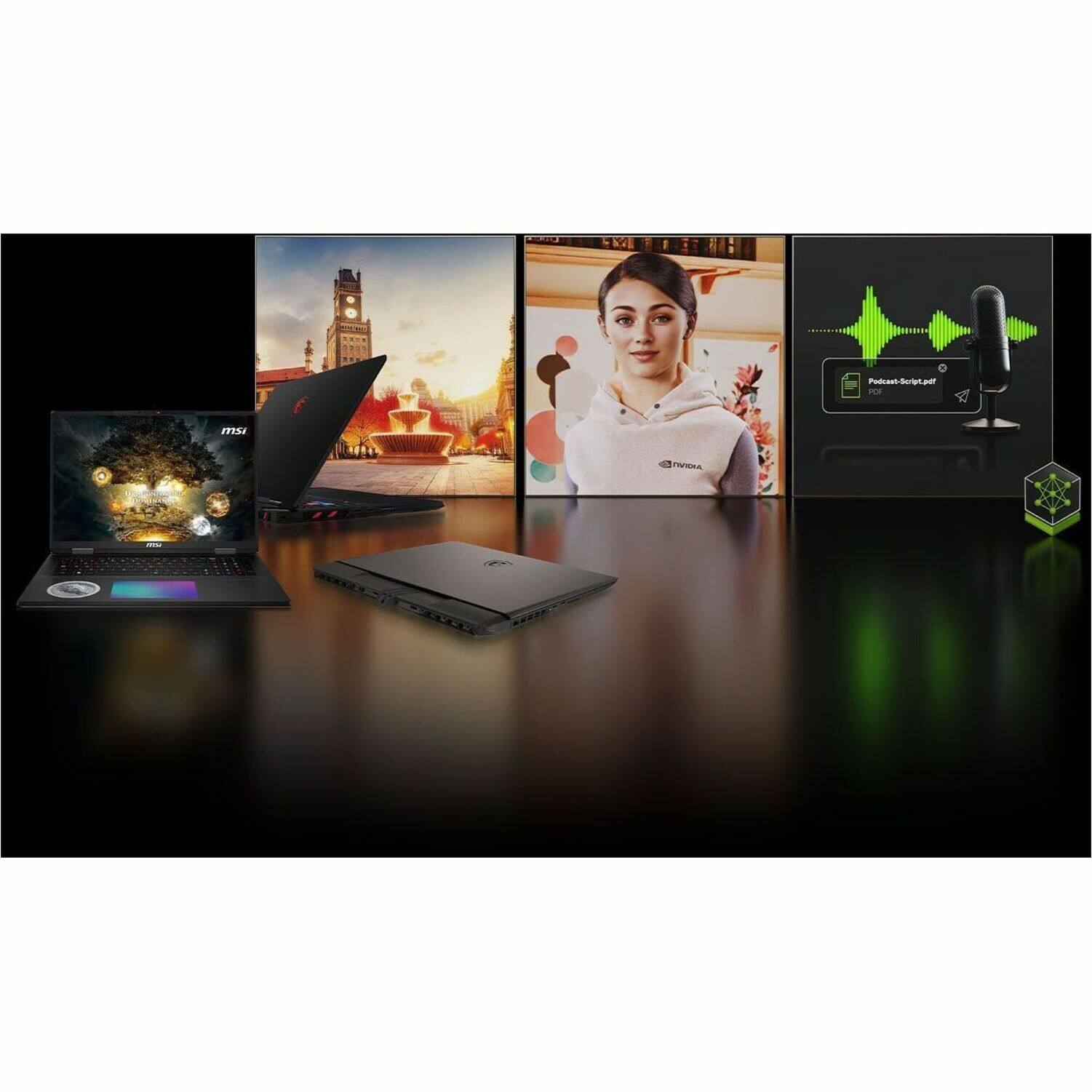 Alt View 23. MSI - 18" Gaming Laptop 3840 x 2400 () - AMD Ryzen 9 9955HX3D with 64GB Memory - GeForce RTX 5090 - 2 TB SSD - Core Black, Black.