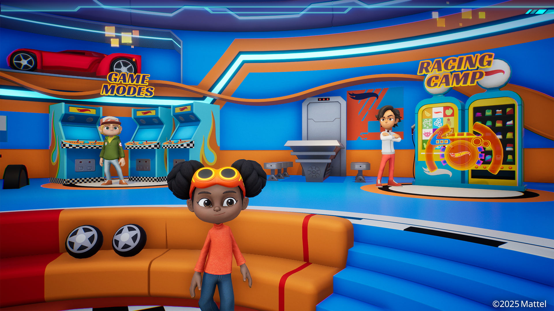 GAME MODES  
RACING CAMP  
©2025 Mattel