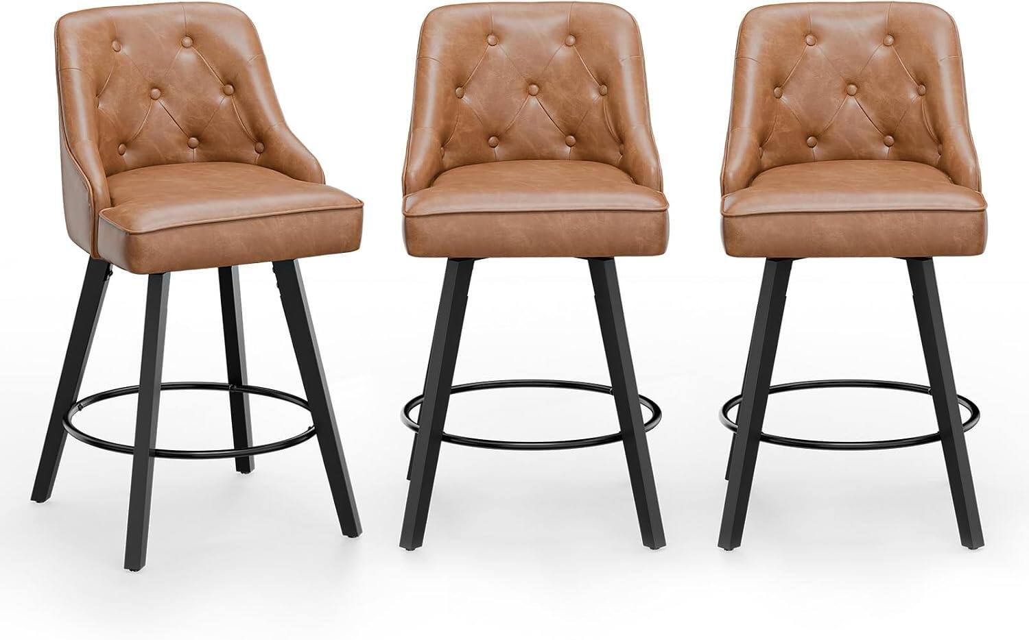 Brown Pu-Set of 3