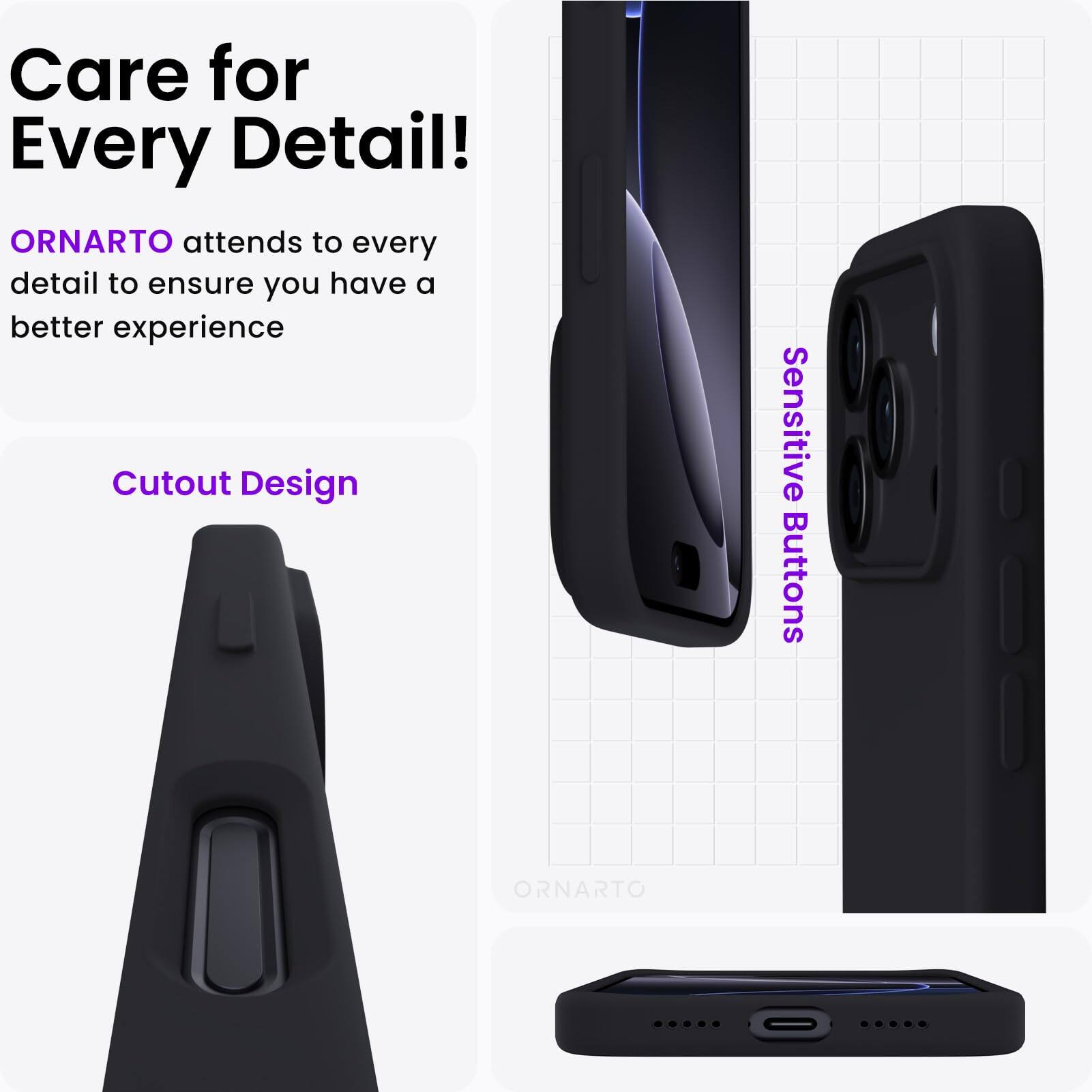 Care for Every Detail!

ORNARTO attends to every detail to ensure you have a better experience

Cutout Design

Sensitive Buttons