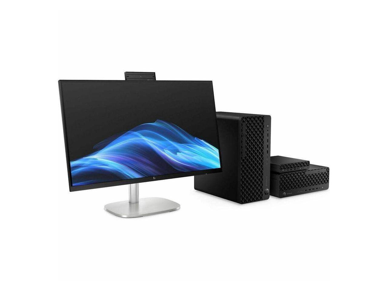 Alt View 4. HP - HP EliteDesk 8 G1i SFF Desktop Computer U7 265 32GB 1TB SSD W11P BH9E8UTABA - Black.