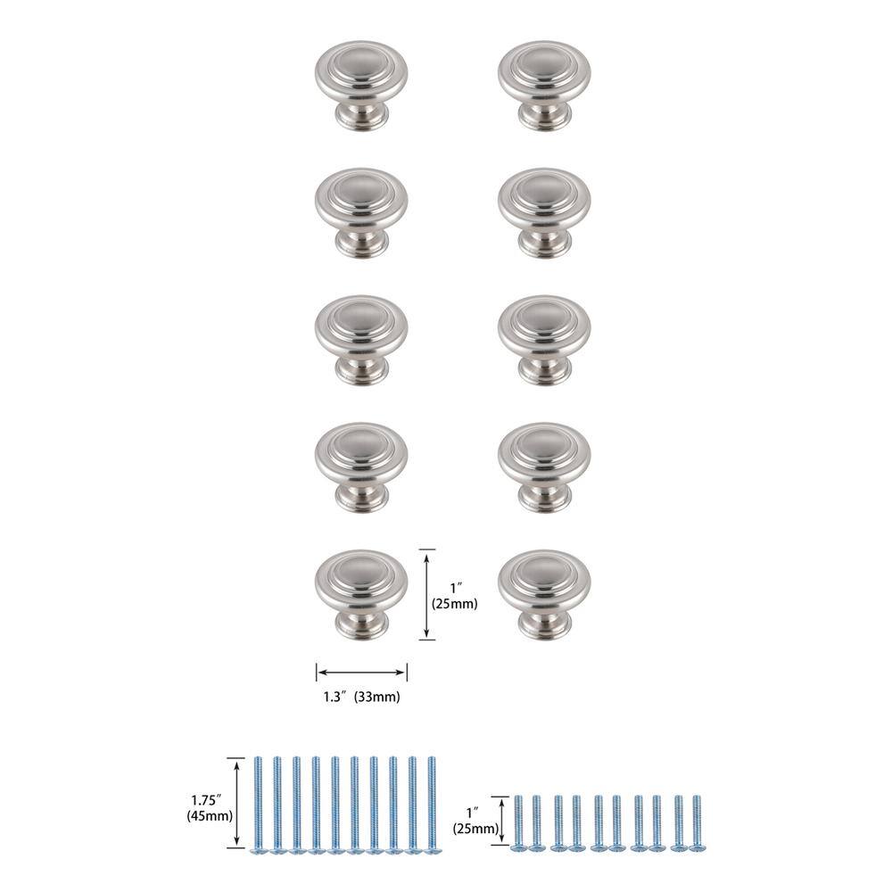 1" (25mm)  
1.3" (33mm)  
1.75" (45mm)