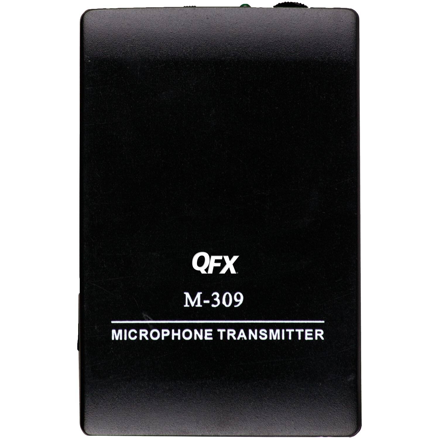 QFX  
M-309  
MICROPHONE TRANSMITTER