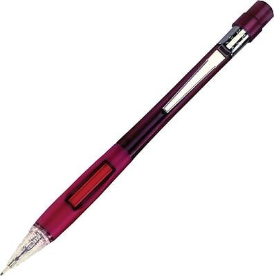 Front. Pentel -  Quicker-Clicker Automatic Pencil .9mm, 2/Pack - Burgundy.