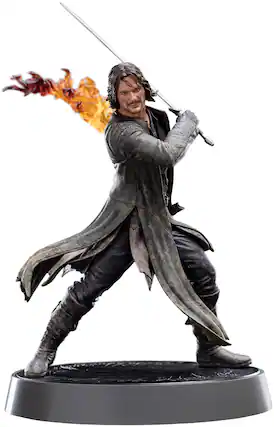 Front. Weta Workshop - WETA Workshop Figures of Fandom - The Lord of The Rings Trilogy - Aragorn - COLLECTIBLES - Multicolor.