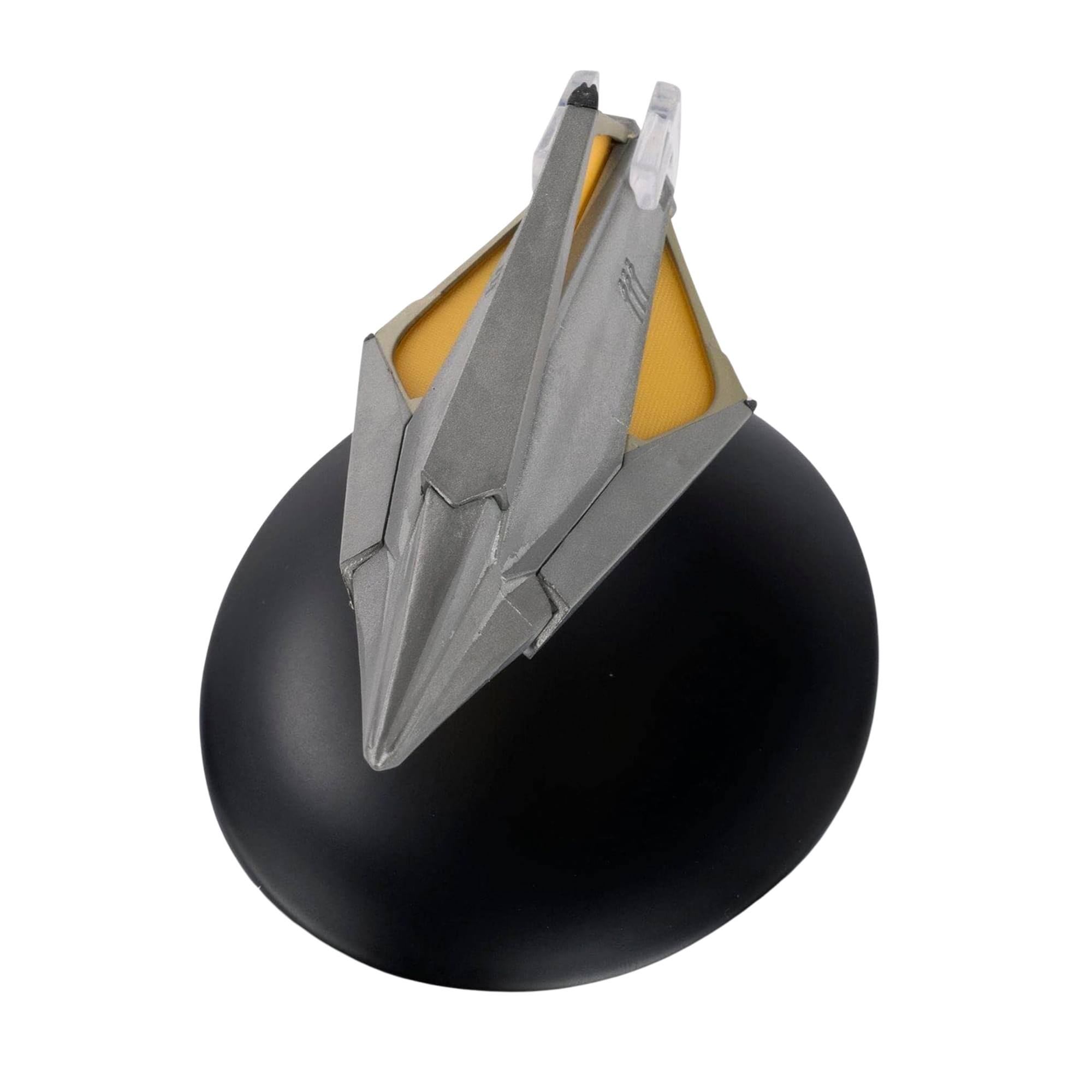Alt View 1. Eaglemoss - Eaglemoss Star Trek Starship Replica | Tholian Ship - Grey.