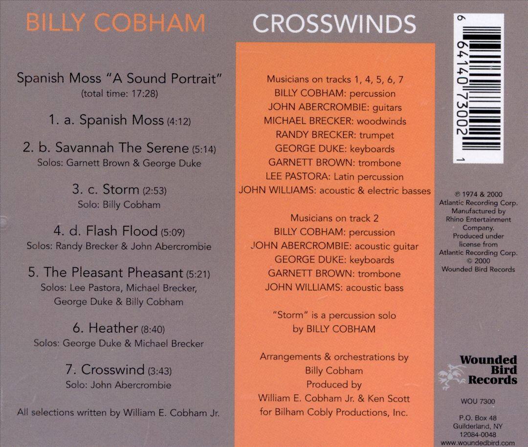 Back. Crosswinds [CD].