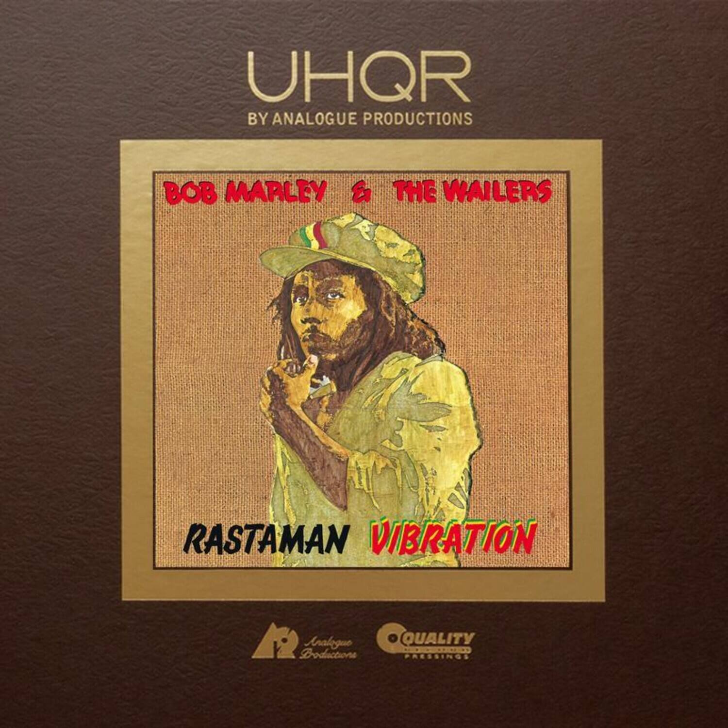 UHQR  
BY ANALOGUE PRODUCTIONS  

BOB MARLEY & THE WAILERS  

RASTAMAN VIBRATION  

Analogue Productions  
QUALITY PRESSINGS