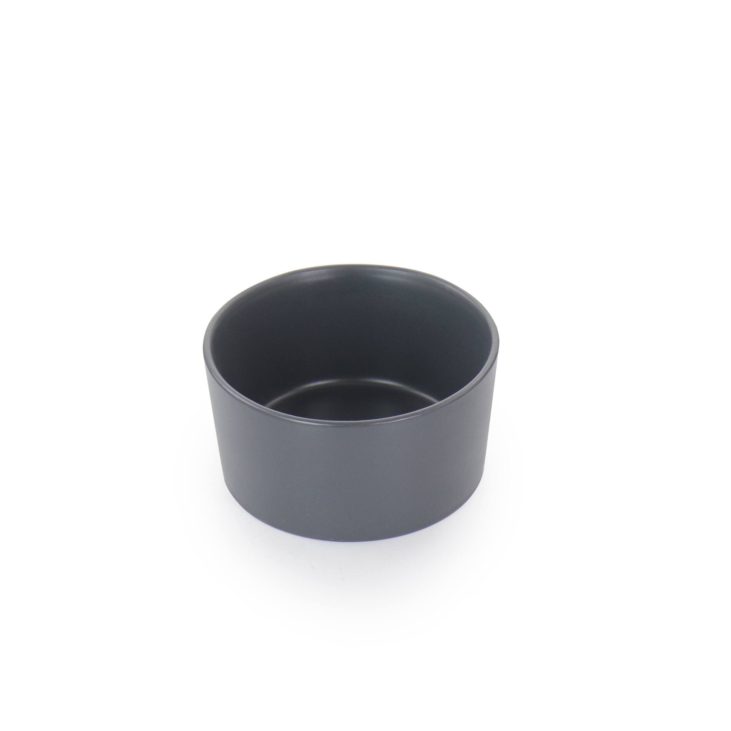 Alt View 7. Elama - Elama Luxmatte Dark Grey 20 Piece Dinnerware Set - Dark Gray.