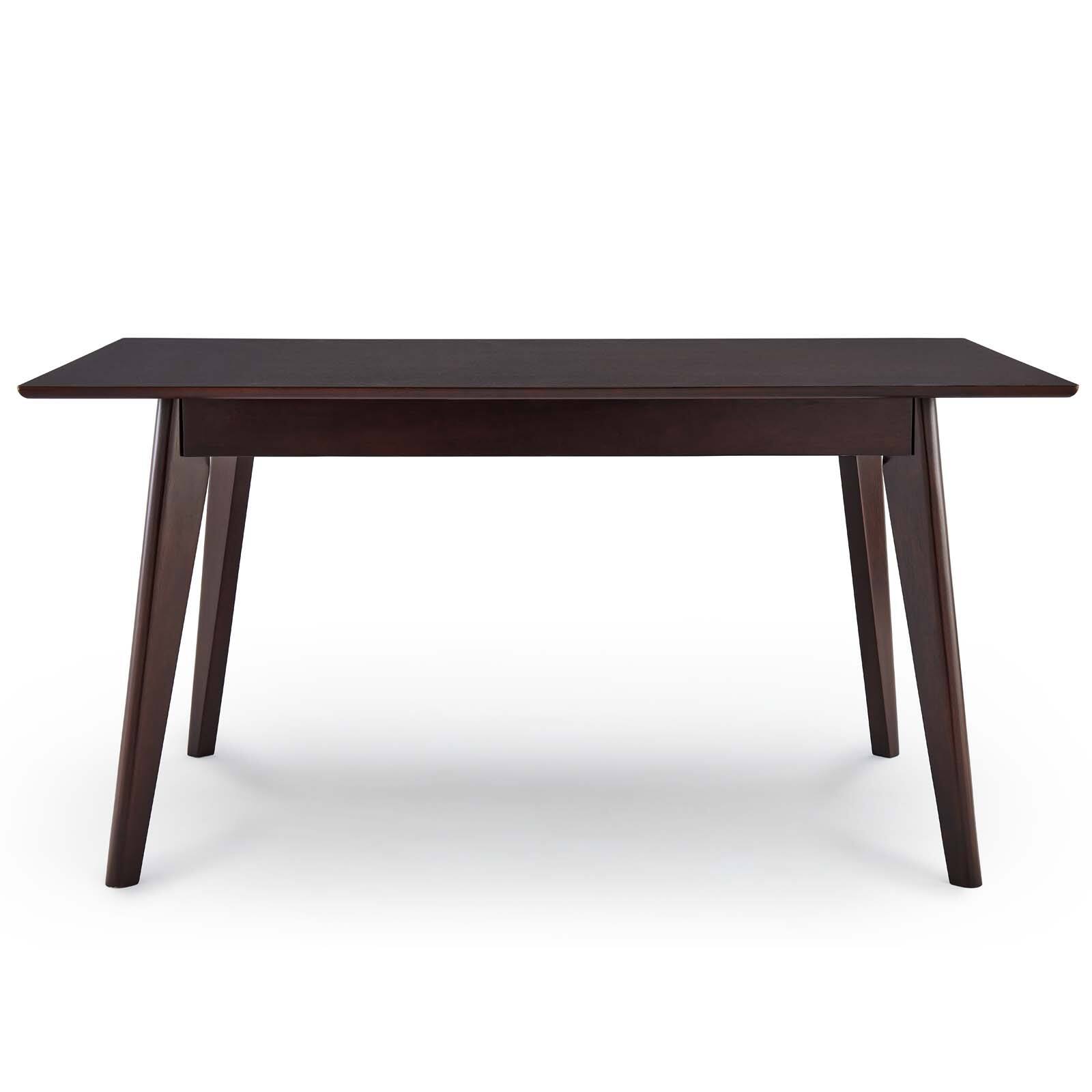 Alt View 1. Modway - Oracle 47" Rectangle Dining Table by Modway - Cappuccino.