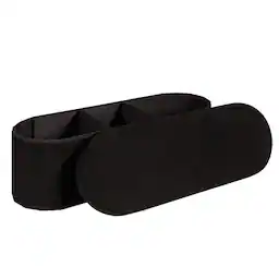 Black 43.3"D x 15"W x 15"H