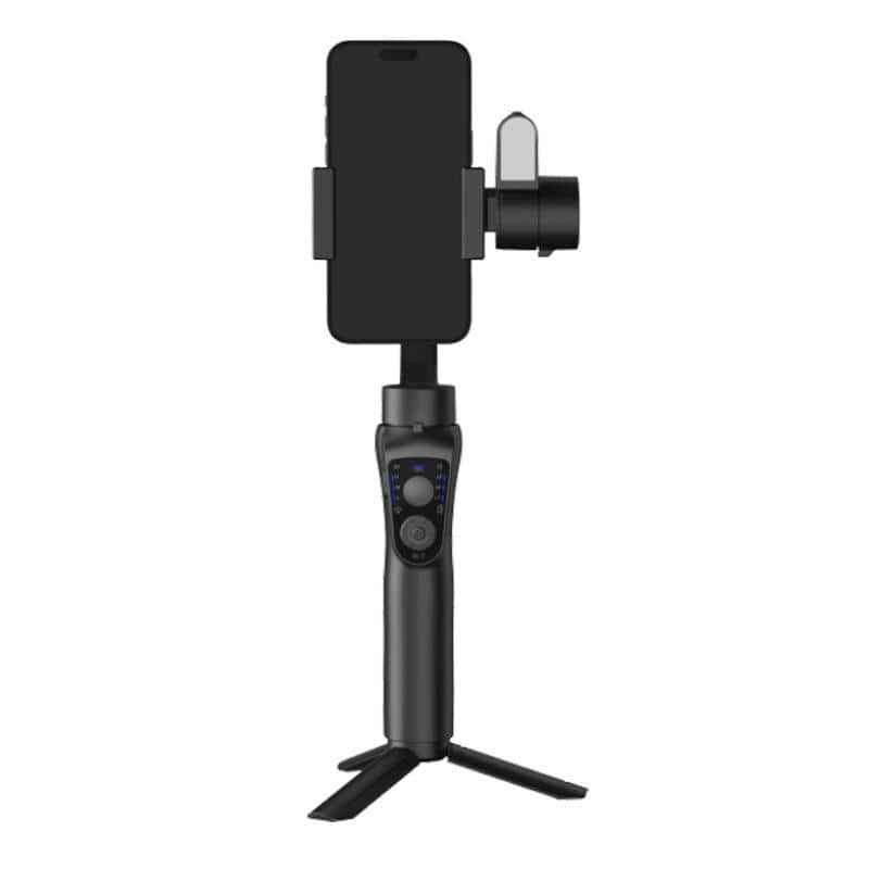 Cluzine - Multifunctional Handheld Stabilizer 3-Axis Anti-Shake Gimbal for Universal Phone Selfie & Live Streaming