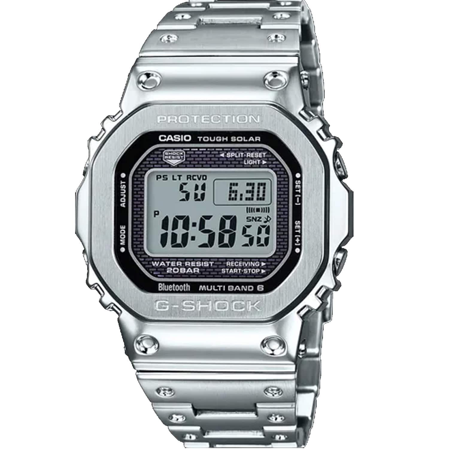 Casio - Men's G-Shock Dial Watch - GMWB5000D-1 - Black
