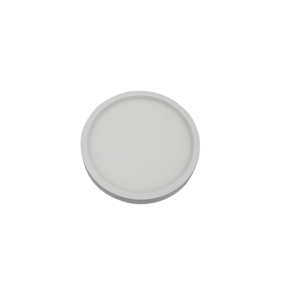 Back. Elitco Lighting - 7"Slim Disk Light Ac 120Vtype Ic Dob Design 900Lm Cri80 3000K 15W - White.